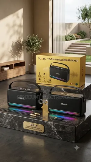 To Ta to-618 Portable Wireless Bluetooth Speaker With Solar Charging