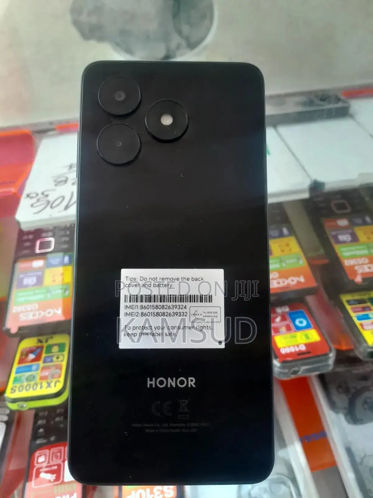 New Honor X5c Plus 64 GB Black