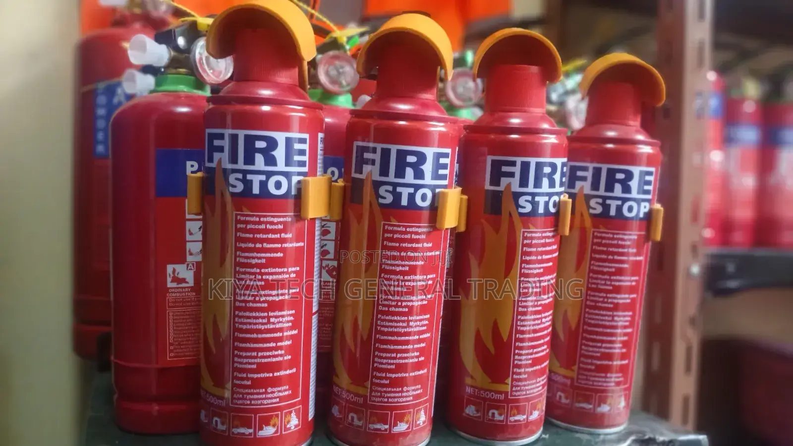 500ml Vehicle and Kitchen Fire Extinguisher እሳት ማጥፊያ ለመኪናዎ 500ሚሊ