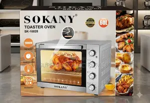 Sokany 60l Toaster Oven, a Powerful 1900w