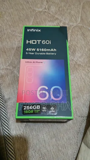 New Infinix Hot 60i 256 GB Gray
