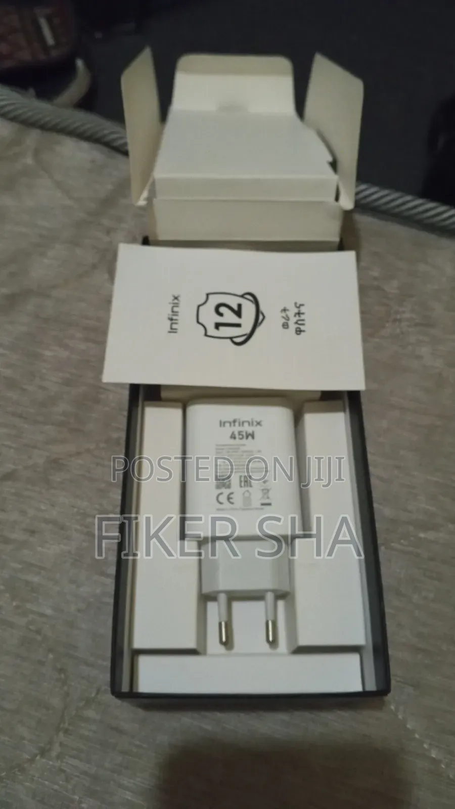 New Infinix Hot 60i 256 GB Gray