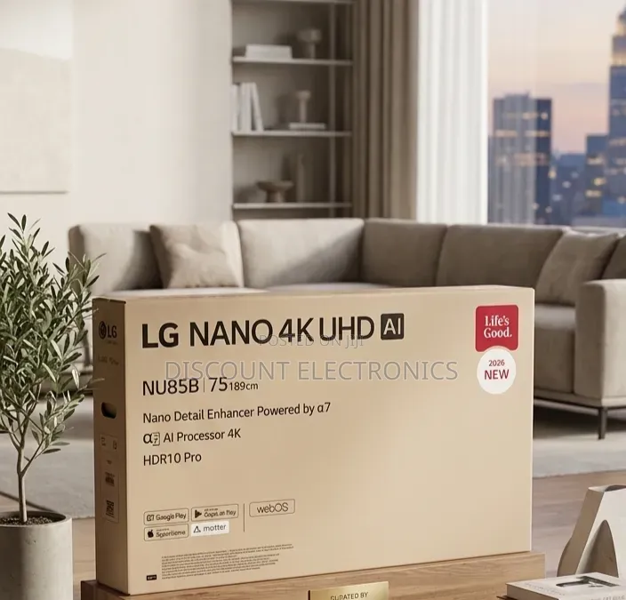 Lg Nano Uhd Ai 75" Smart Tv (Nu85b)