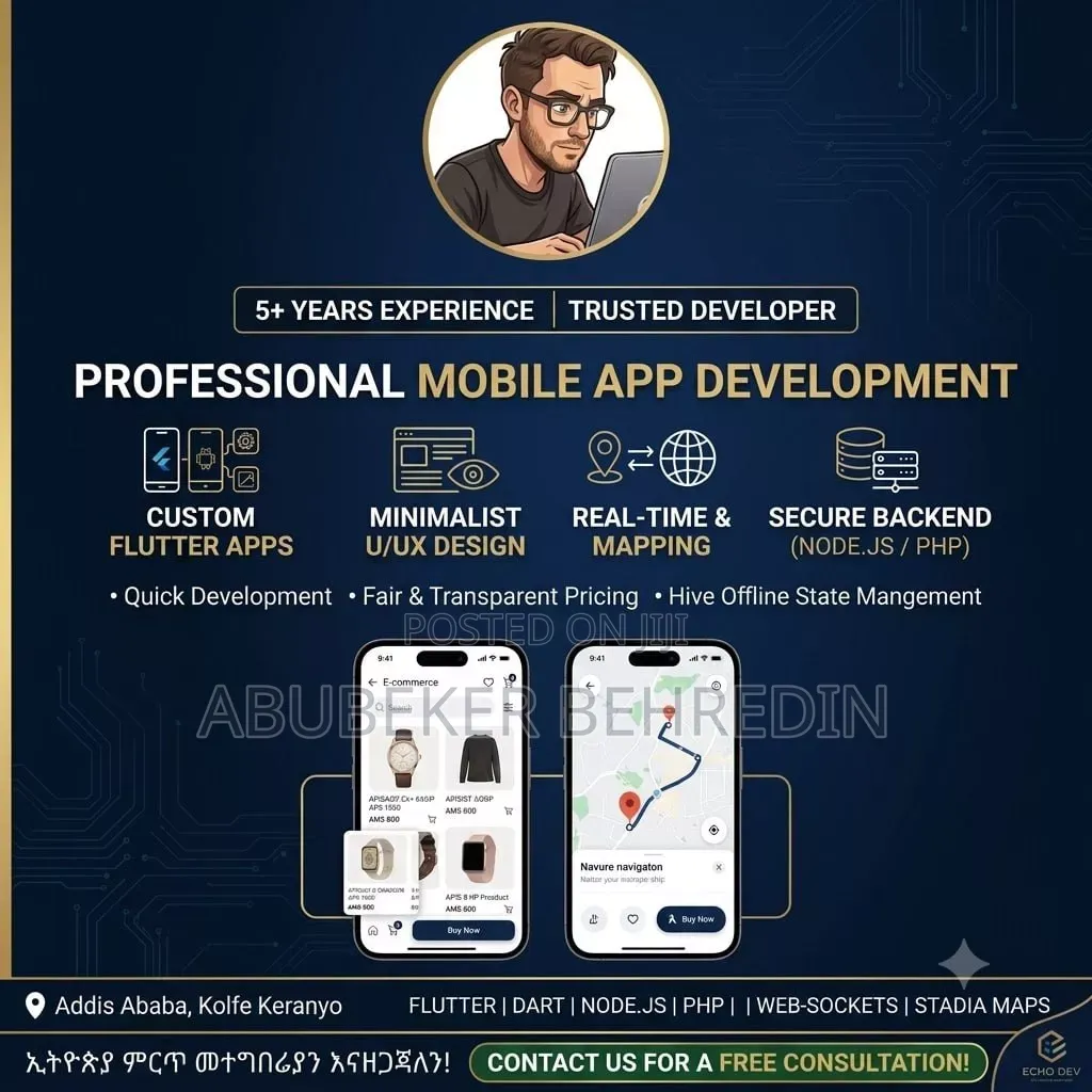 Mobile App Developer (For Android Ios)