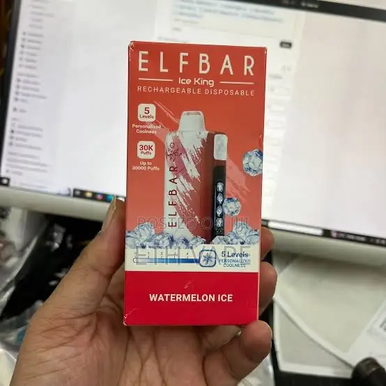 Grape Ice With Elfbar and Vozol