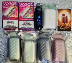 Vozol and Vozol Puff Variety Flavors Vapes