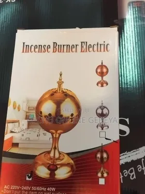 ዘመናዊ ትልቁ ሳይዝ የእጣን ማጨሻ Electric Incense Burner/ Free Delivery