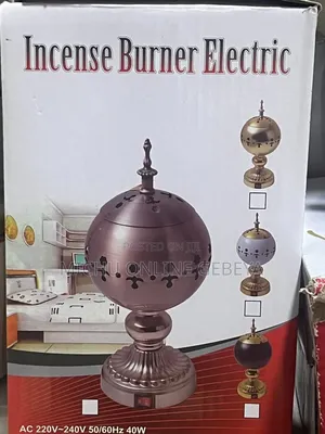 ዘመናዊ ትልቁ ሳይዝ የእጣን ማጨሻ Electric Incense Burner/ Free Delivery