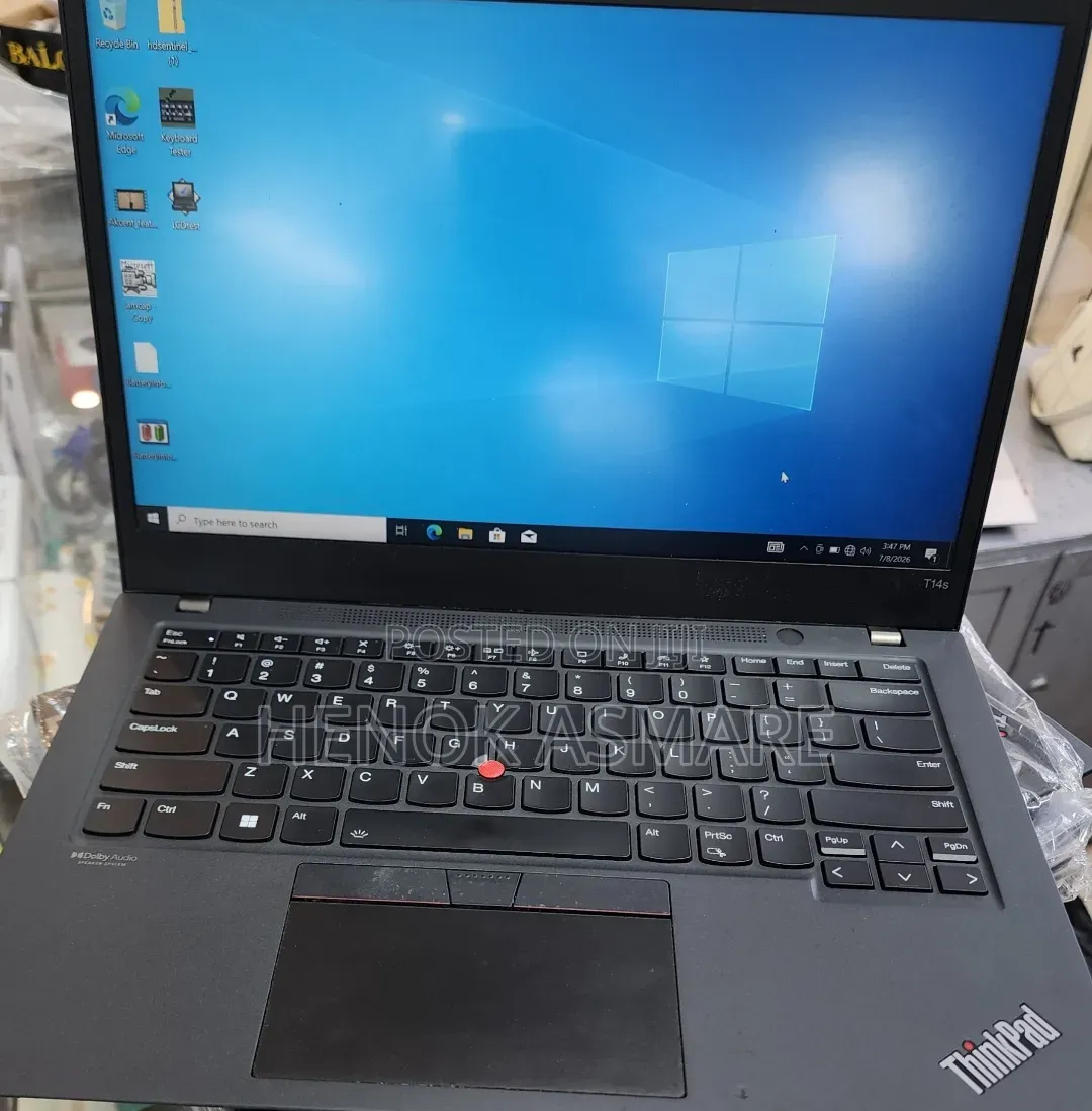New Laptop Lenovo ThinkPad T14s Gen 2 8GB Intel Core i7 SSD 512GB