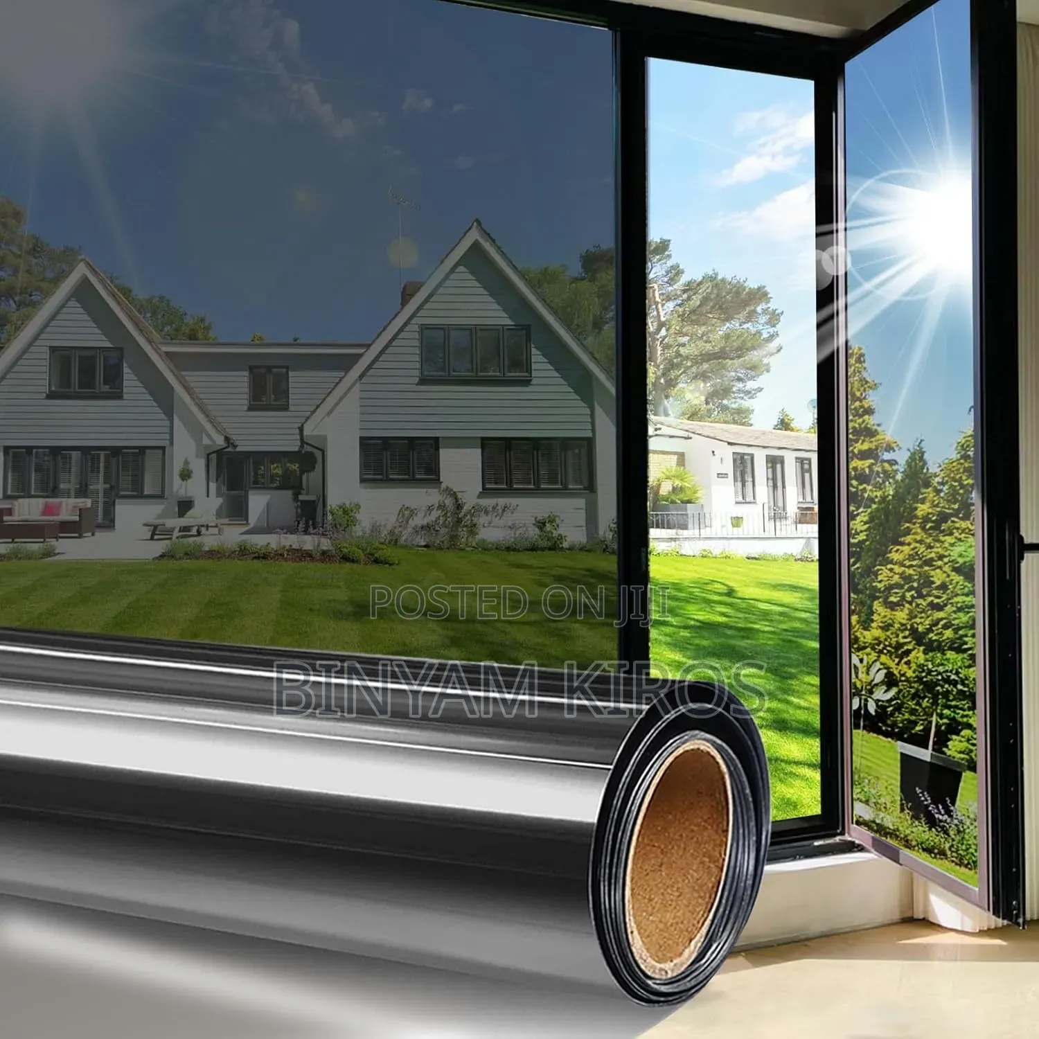 Solar Sticker/ የፀሐይ መከላከያ ስቲከር ልብስ,ለመኖርያ ቤት እና ለሱቅ