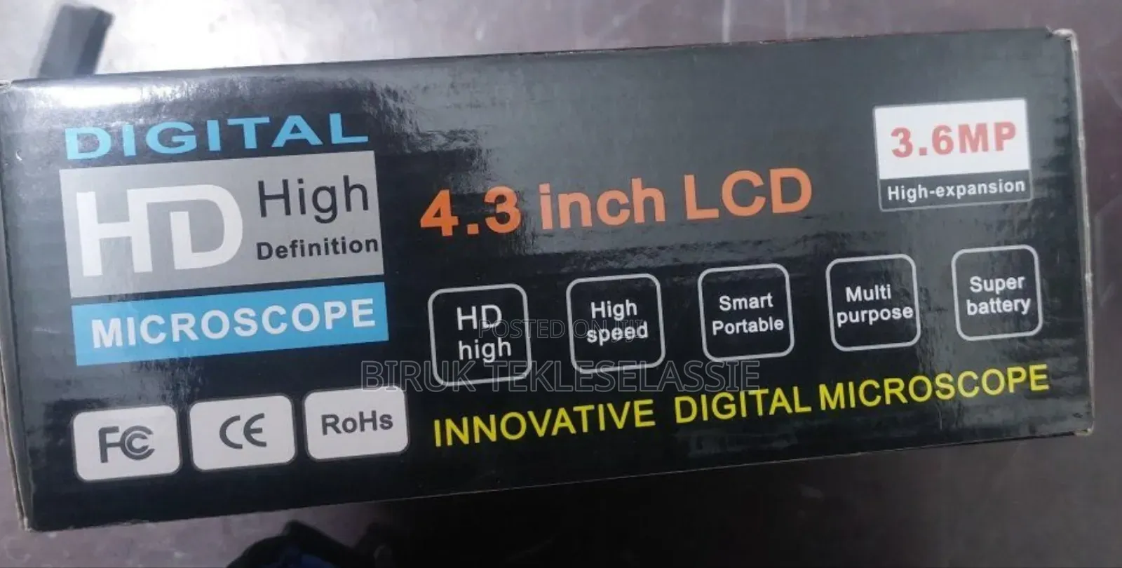 Portable LCD Digital Microscope (3.6 Megapixel)