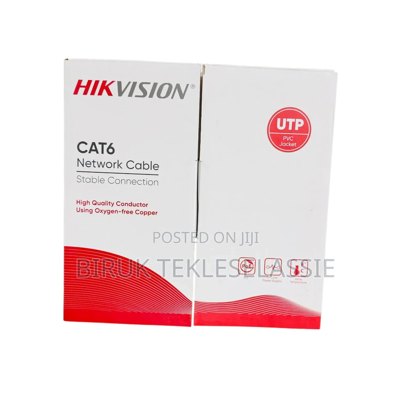 Hikvision 305m Cat6 Utp - Full Copper Cable
