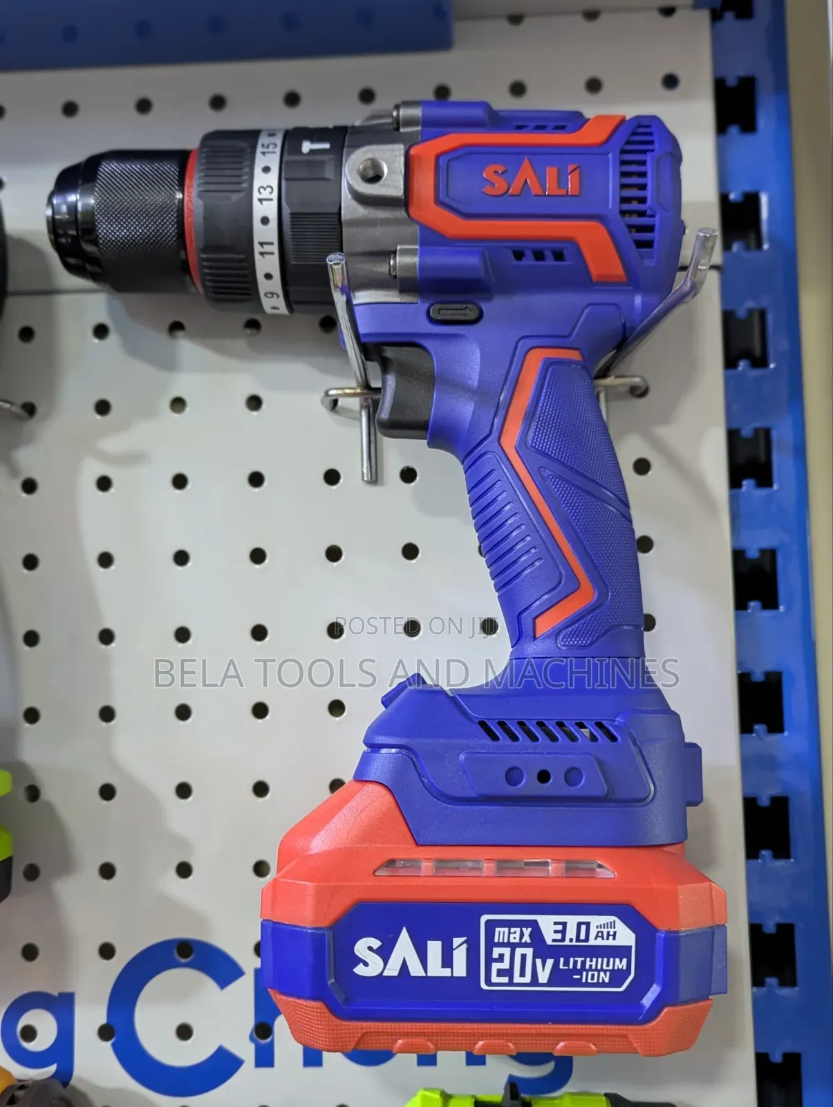 Sali Brushless Chargeable Drill 20v 3ampir 90nm Cordless Drill Big