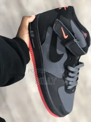 Nike Air Force 1 Mid Hot Lava High Master