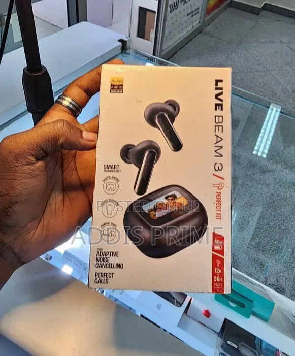 JBL Live Beam 3 Premium Bluetooth Earbuds