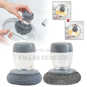 Liquid Adding Pot Washing Brush
