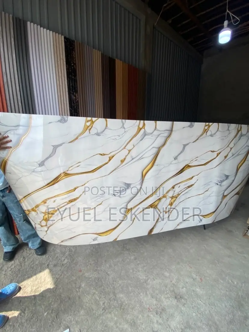 Premium PVC Marble Wall Panels / Uv Marble Sheets