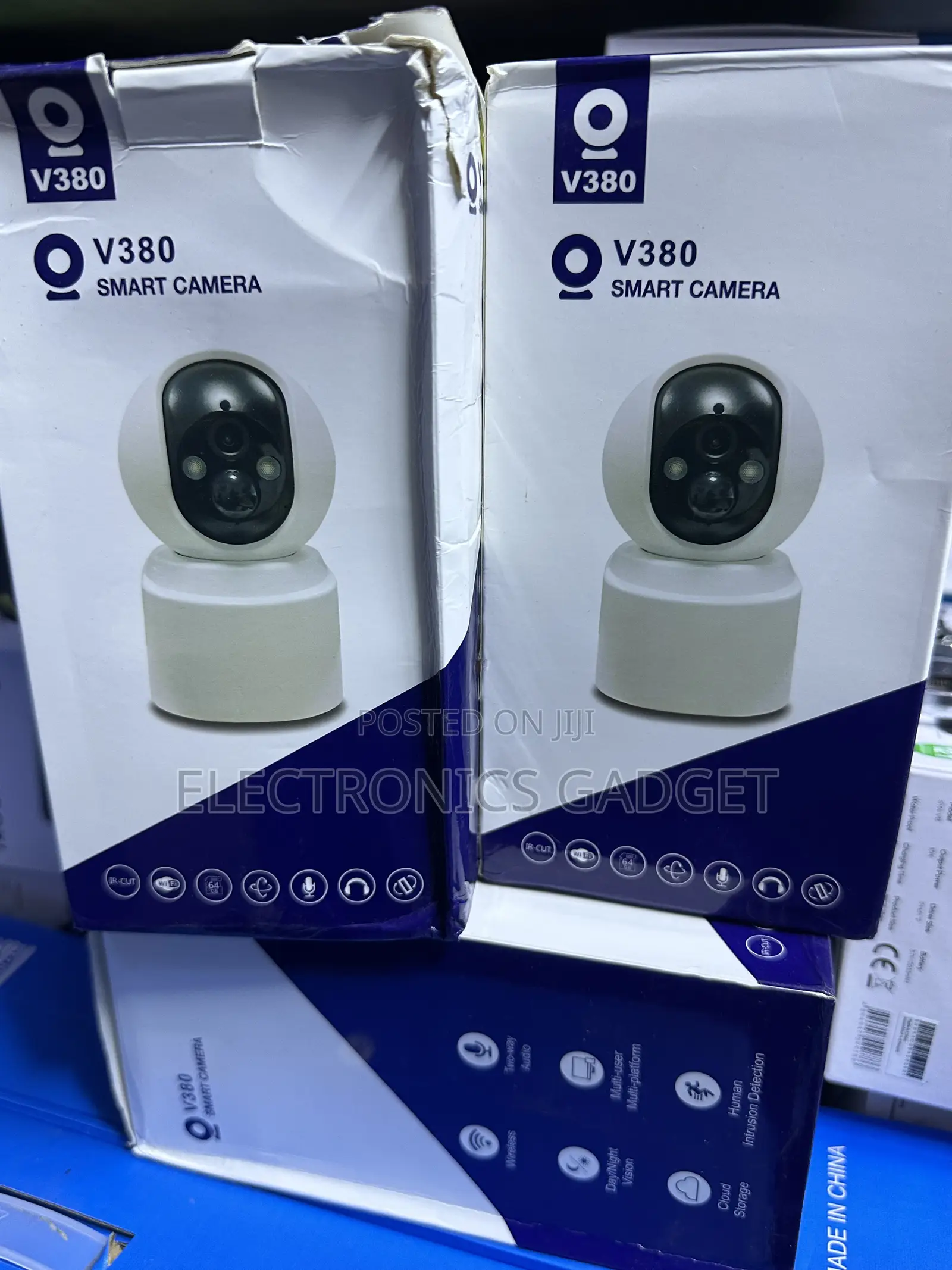 V380 Smart Camera | እራሱ እየተከታተለ የሚቀርጽ