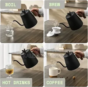 1l Capacity Gooseneck Kettle