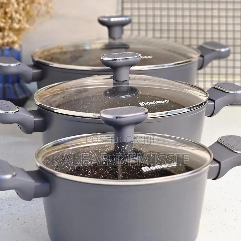 Momcoc Non-Stick Cookware Set,