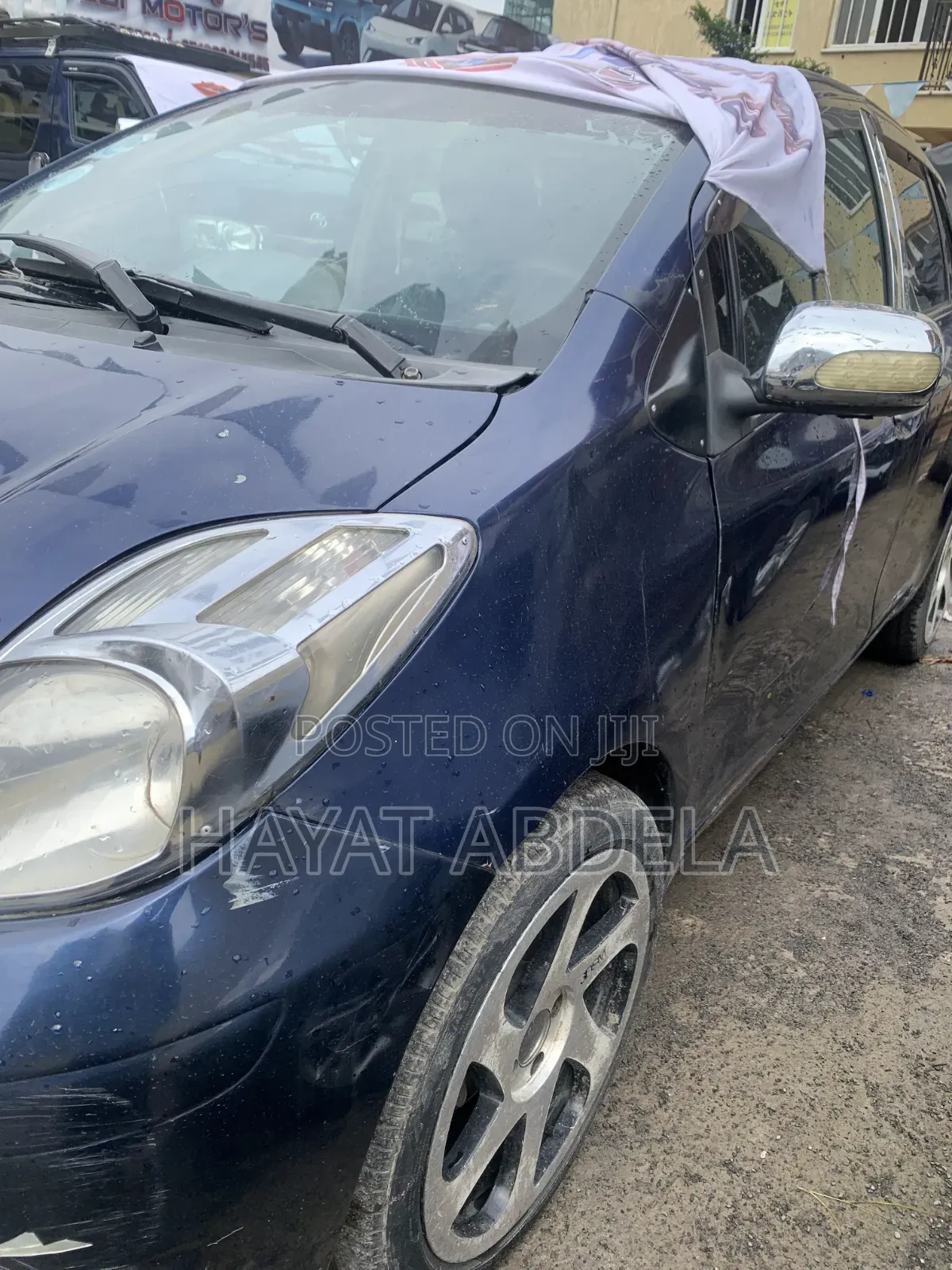 Toyota Yaris 2008 Blue