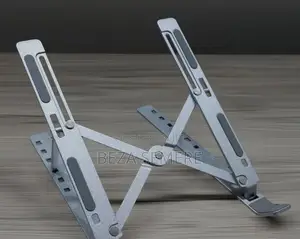 Adjustable Height Laptop Holder – Foldable Non-Slip Notebook Riser