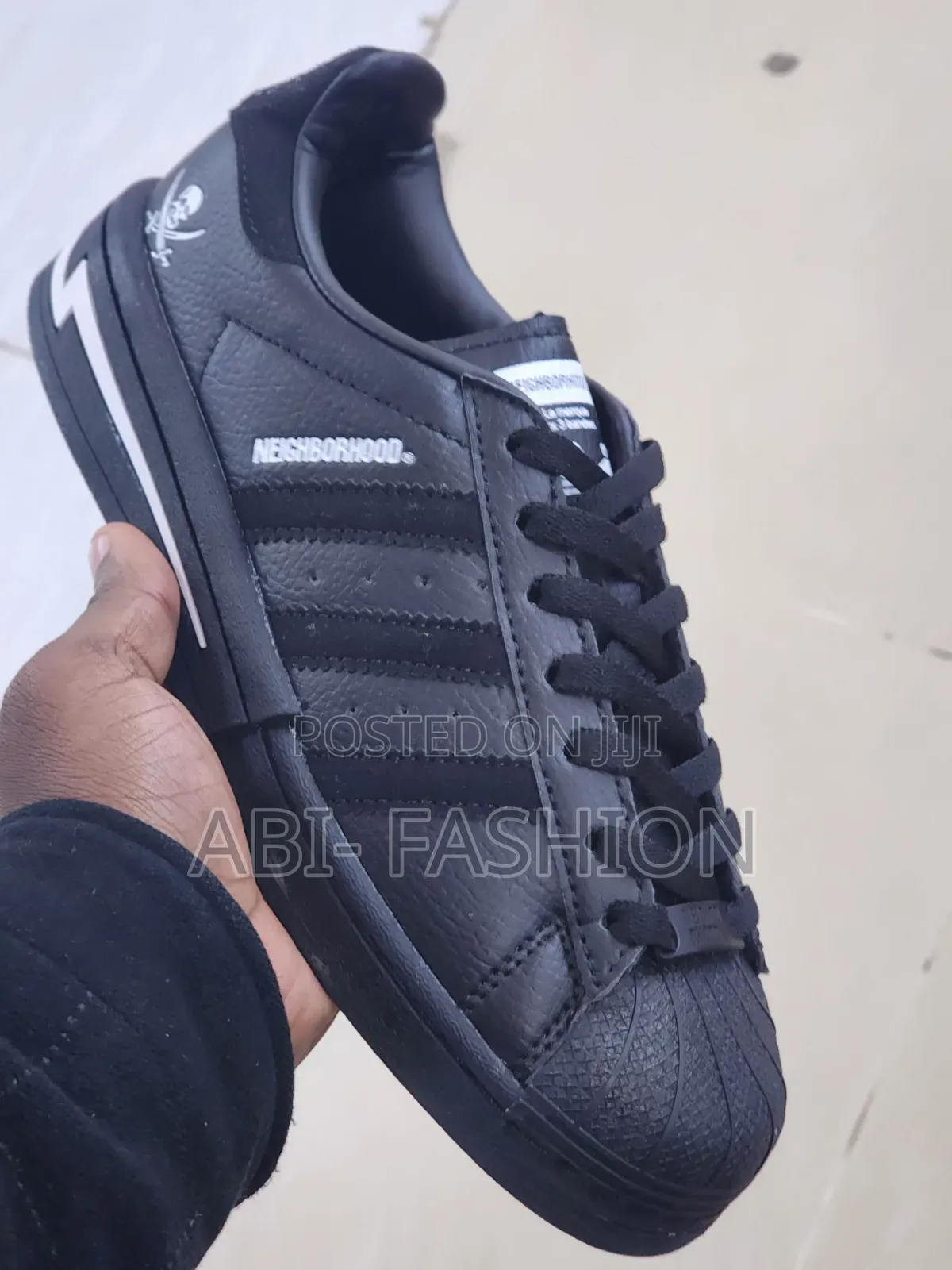 Adidas Originals Neighborhood Superstar Flat Leather