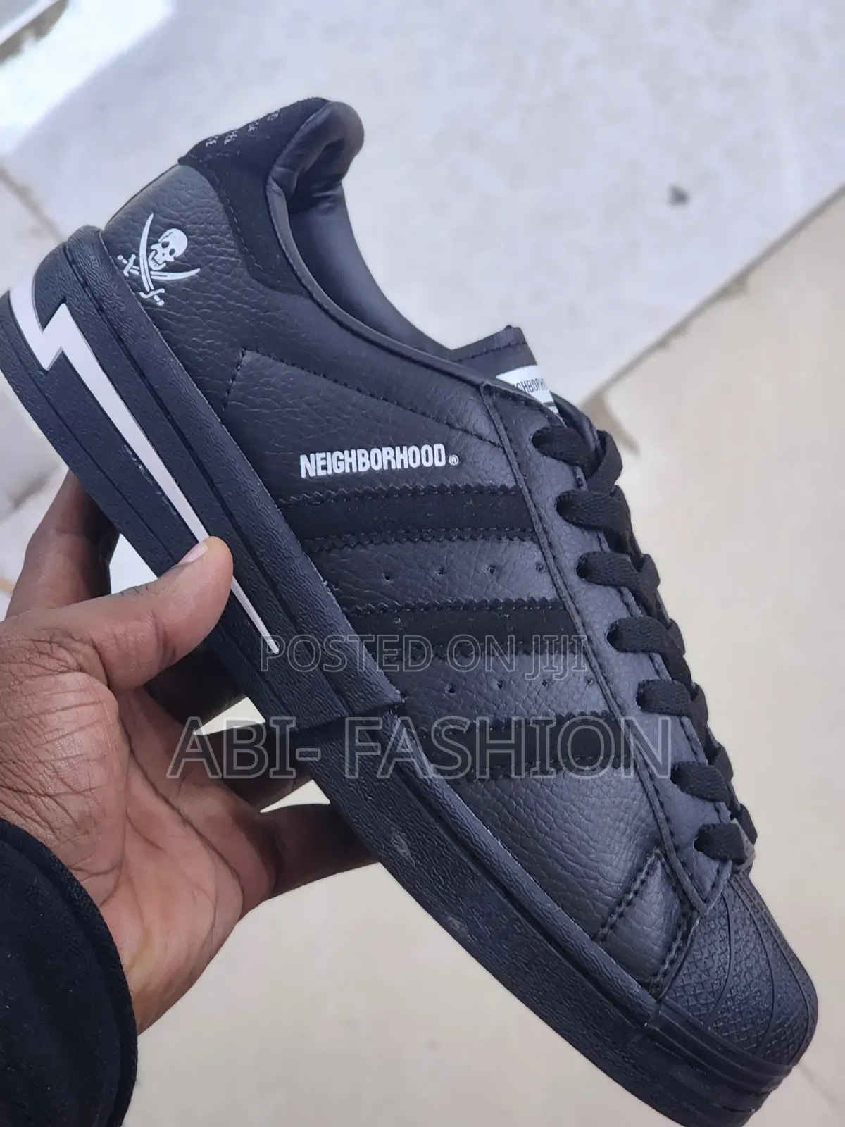 Adidas Originals Neighborhood Superstar Flat Leather