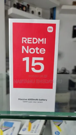 New Xiaomi Redmi Note 15 256 GB Red