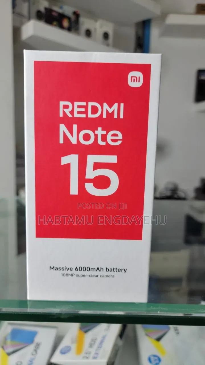 New Xiaomi Redmi Note 15 256 GB Red