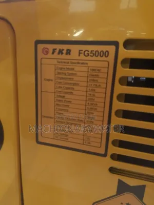 FKR Diesel Silent Generator 5kw