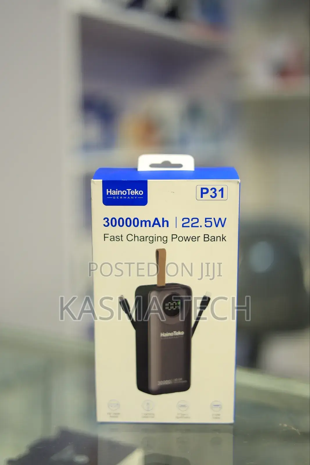 Hainoteko P31 30000mah 22.5w Fast Charging Power Bank