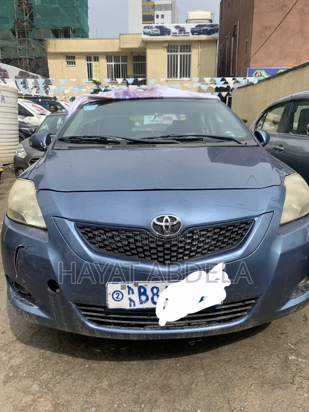 Toyota Yaris 2010 Blue