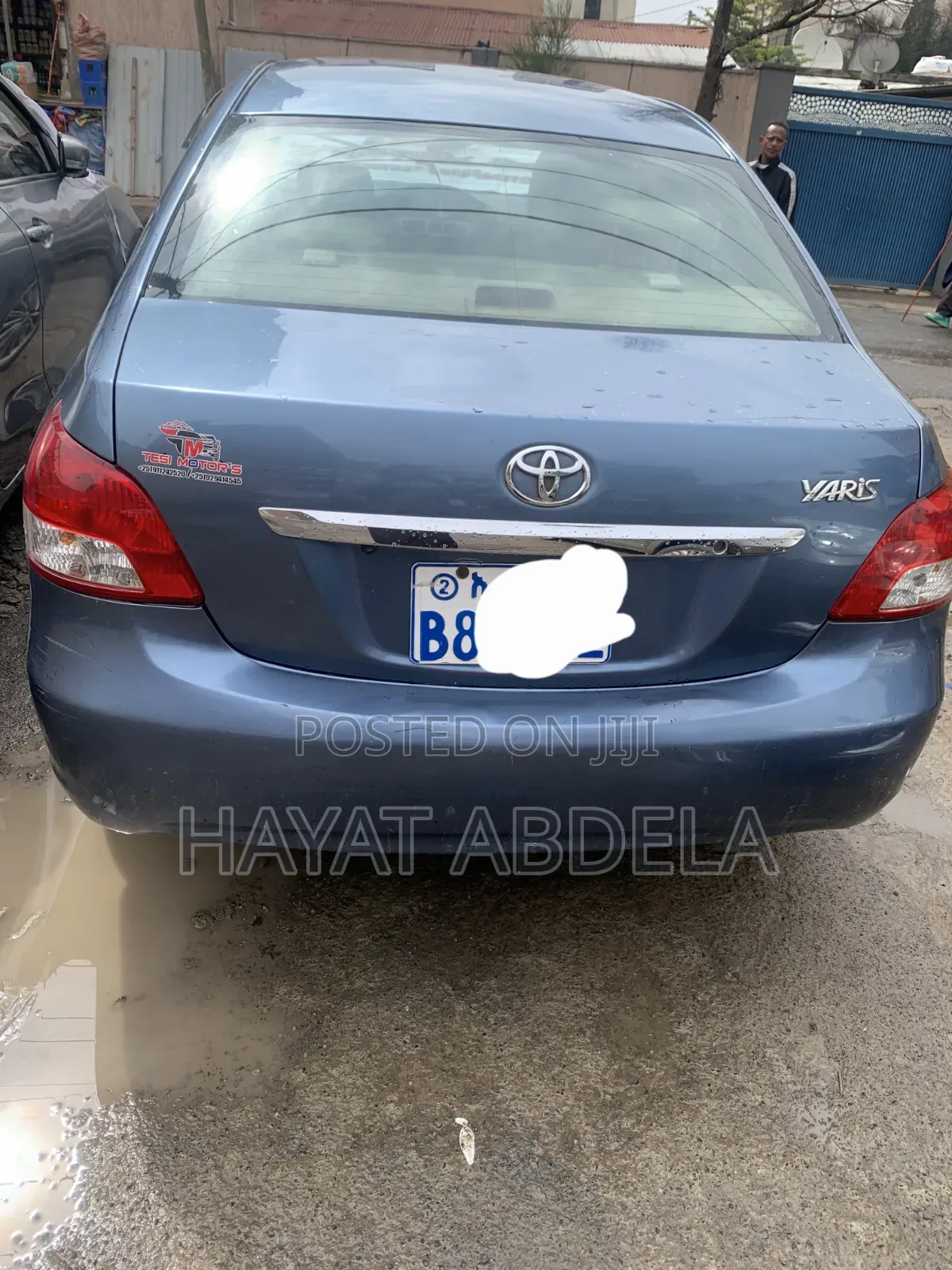 Toyota Yaris 2010 Blue