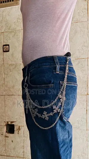 Y2k Cross Chain For Jeans
