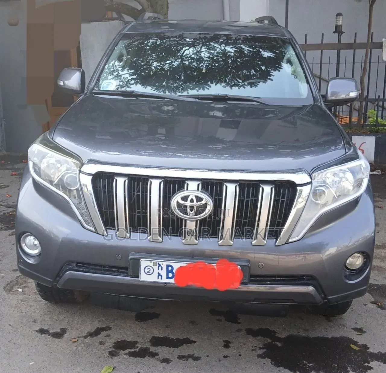 Toyota Land Cruiser 2015 Gray
