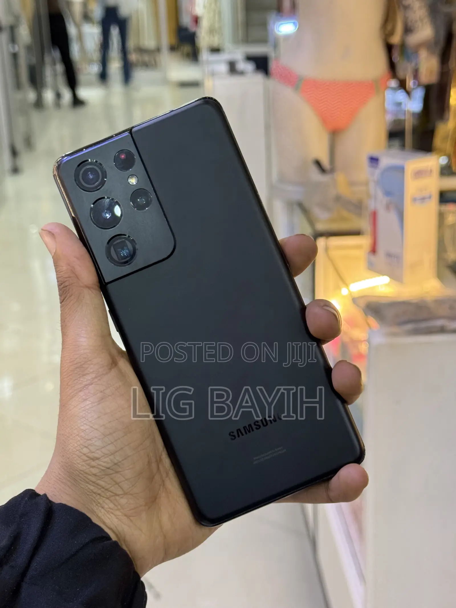 Samsung Galaxy S21 Ultra 5G 128 GB Black