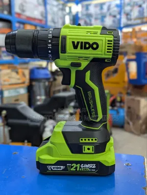Vido Chargeable Cordless Drill 21v 2ampir 60nm High Quality Drill
