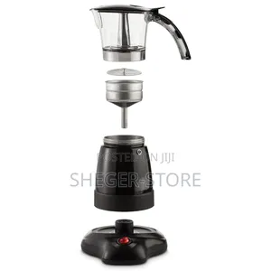 High Quality and Durability Electric Moka Pot Espresso Maker