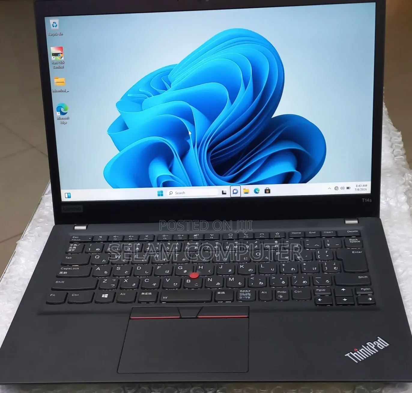 New Laptop Lenovo ThinkPad T14 16GB AMD Ryzen 5 SSD 512GB