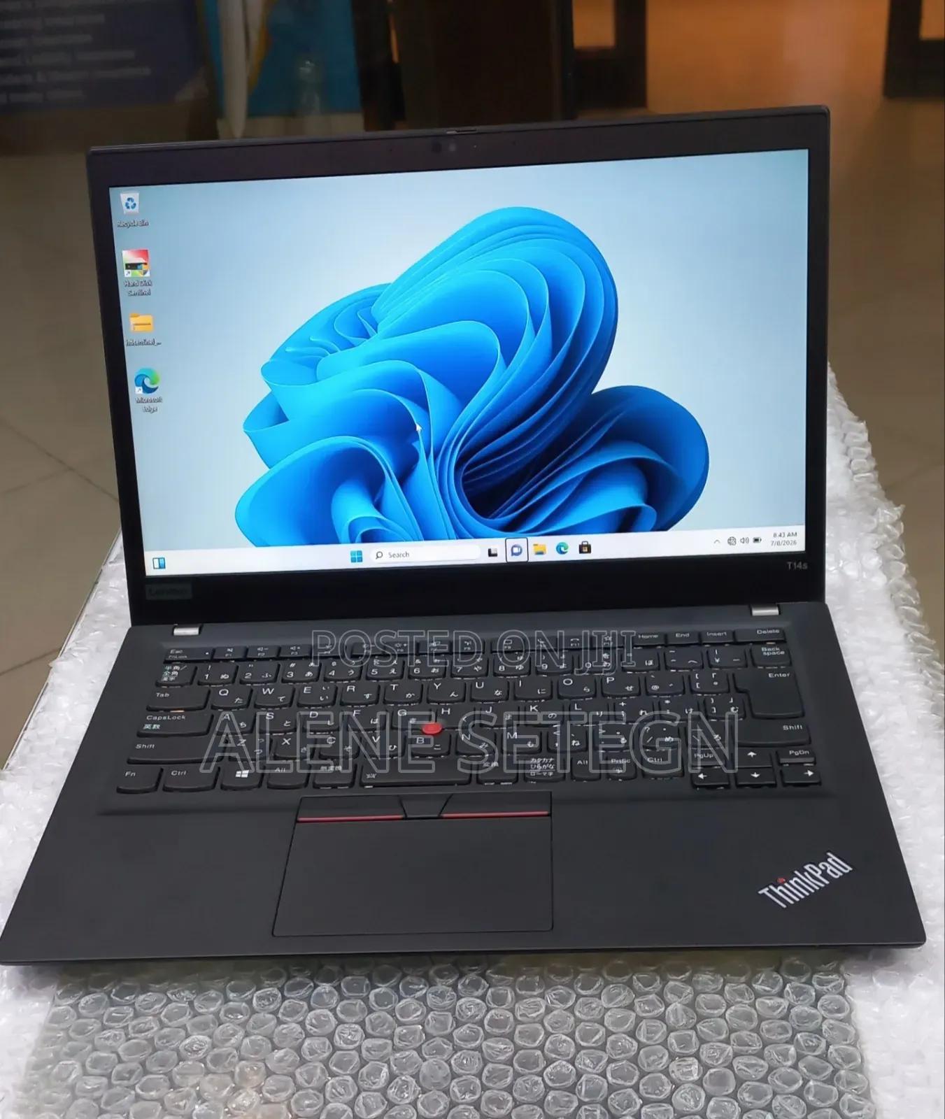 New Laptop Lenovo ThinkPad T14 16GB AMD Ryzen 5 SSD 512GB