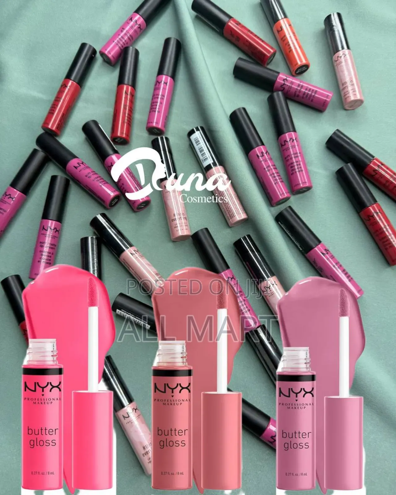 Nyx Professional Makeup Butter Gloss, Non-Sticky Lip Gloss