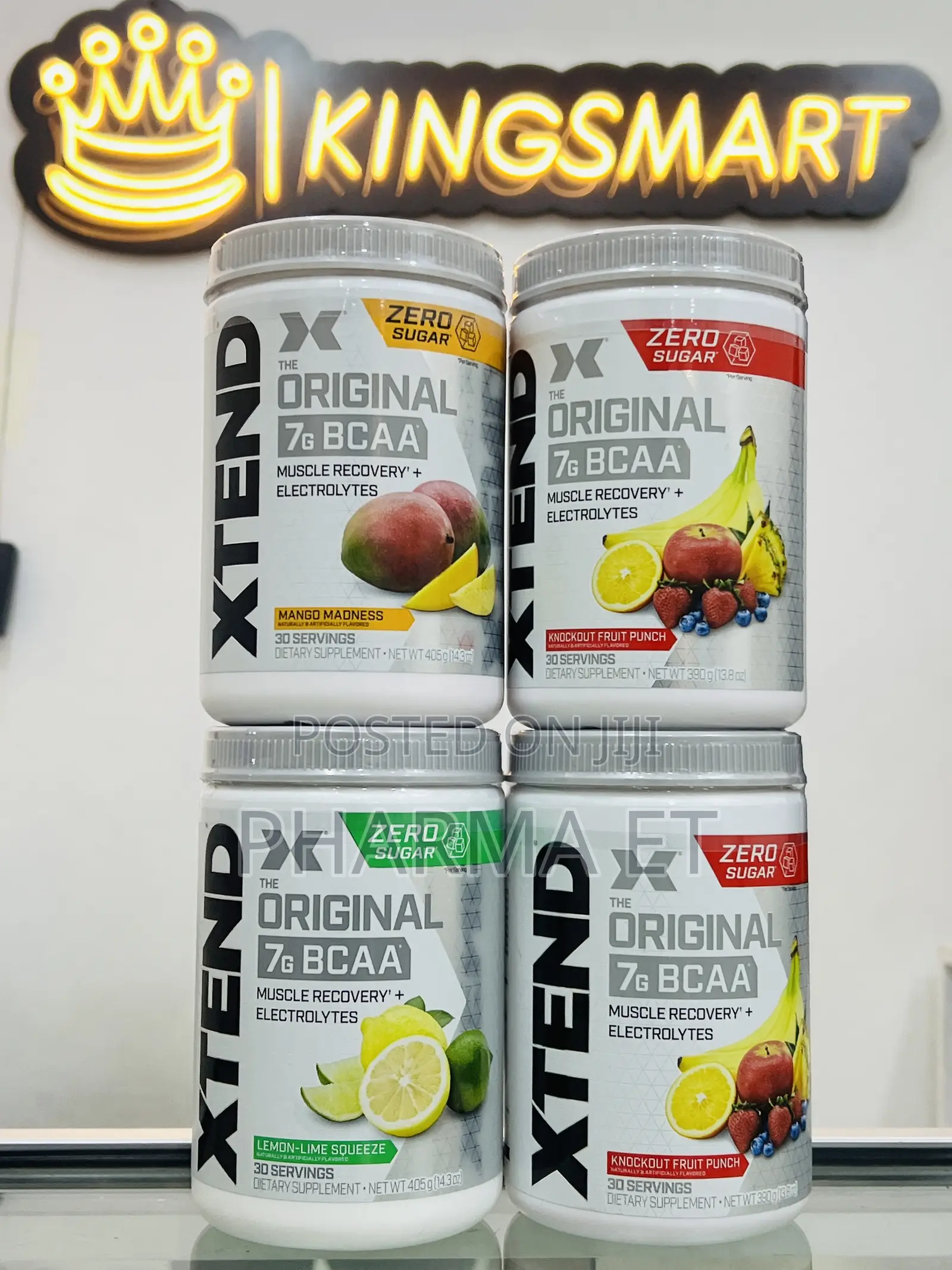 Xtend 7g Bcaa Zero Sugar 405g