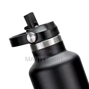 Cervo - Hans Larsen Vacuum Stainless Steel Bottle With Sports Lid