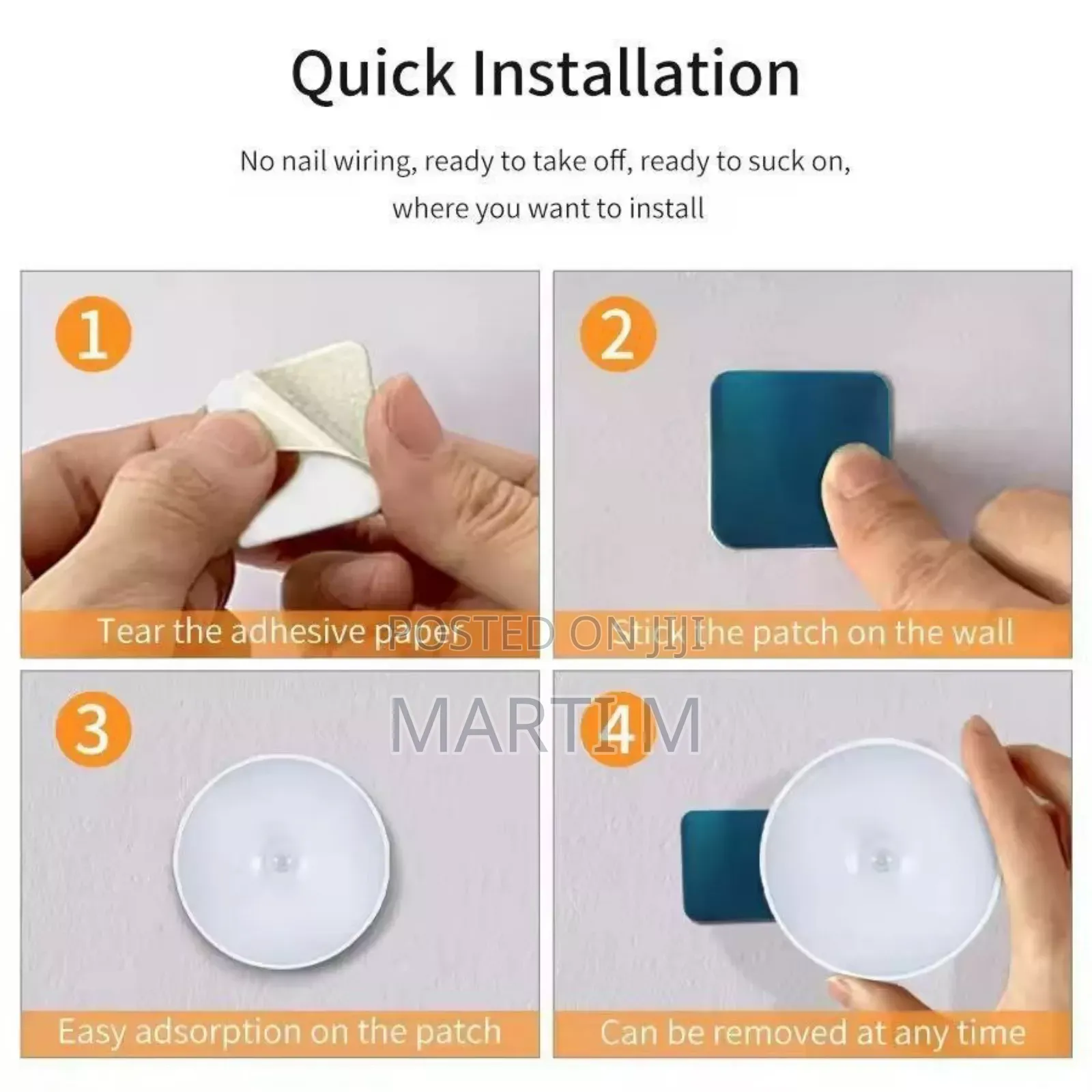 Portable Smart Sensor Night Light