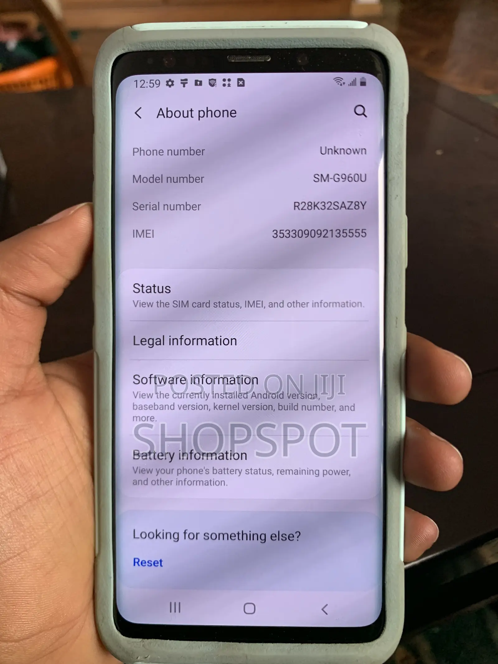 Samsung Galaxy S9 64 GB Black