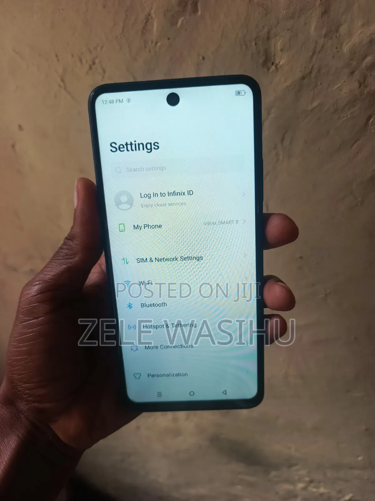 Infinix Smart 8 64 GB Gray
