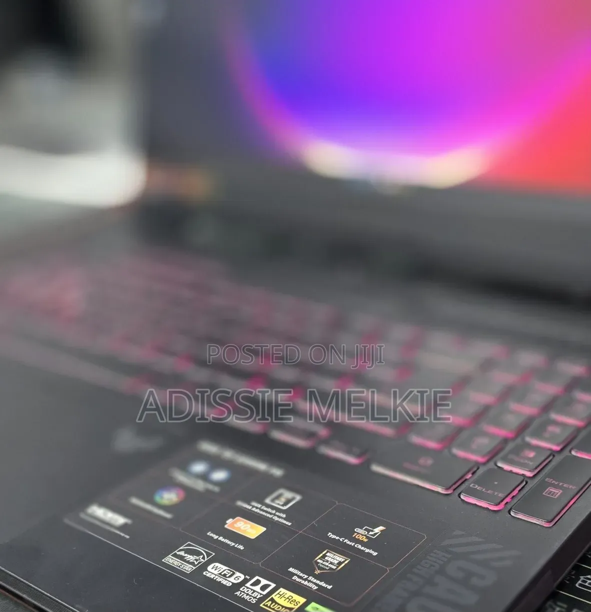 New Laptop Asus TUF Gaming A15 16GB Intel Core i7 SSD 512GB