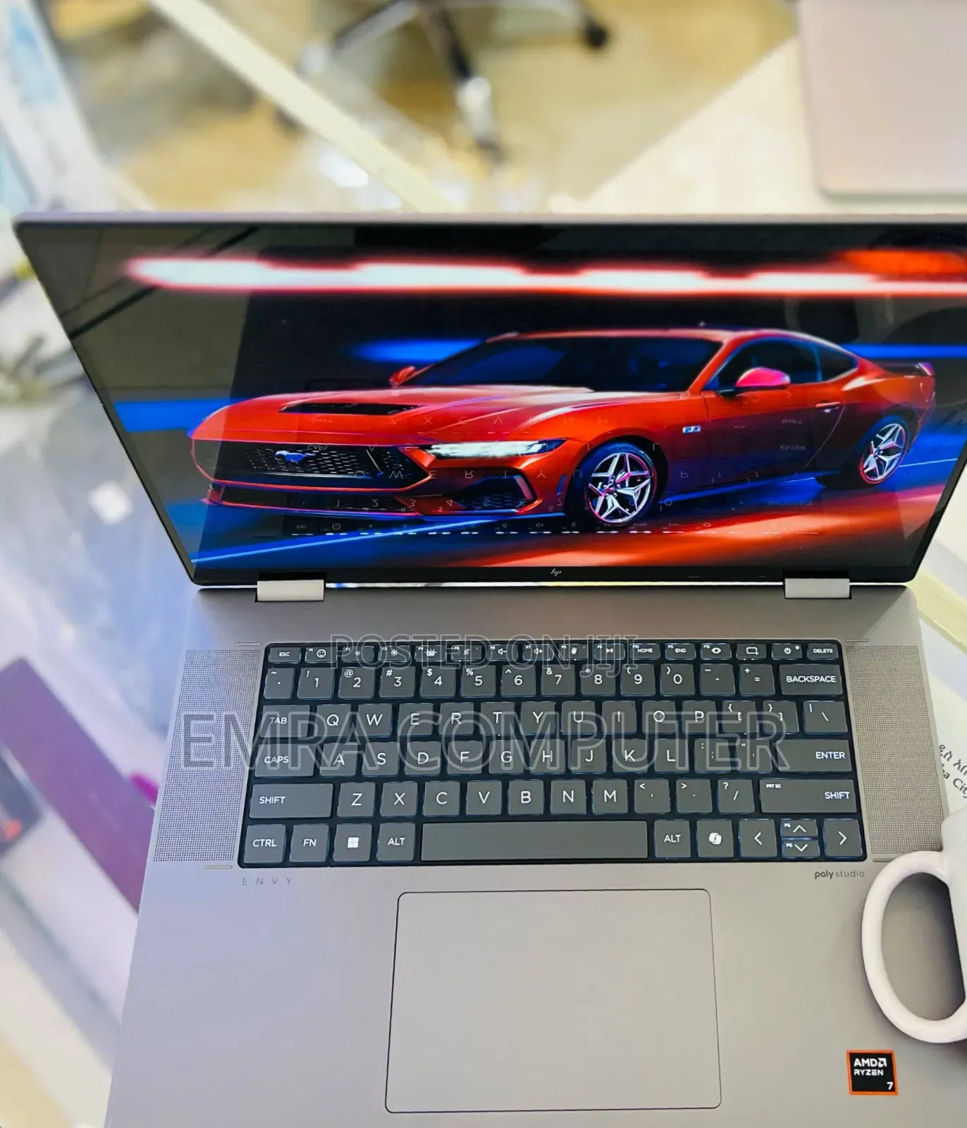 New Laptop HP Envy x360 16GB AMD Ryzen 7 SSD 512GB