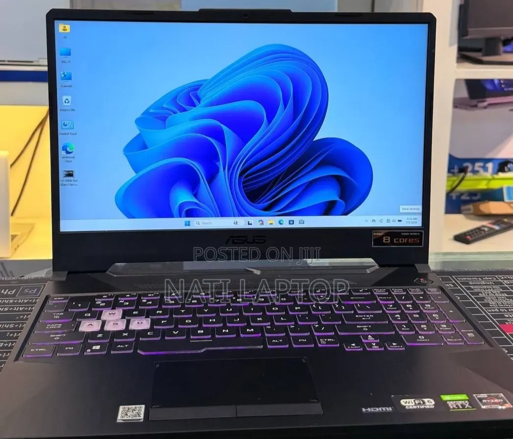 New Laptop Asus TUF Gaming A15 16GB AMD Ryzen 9 SSD 512GB